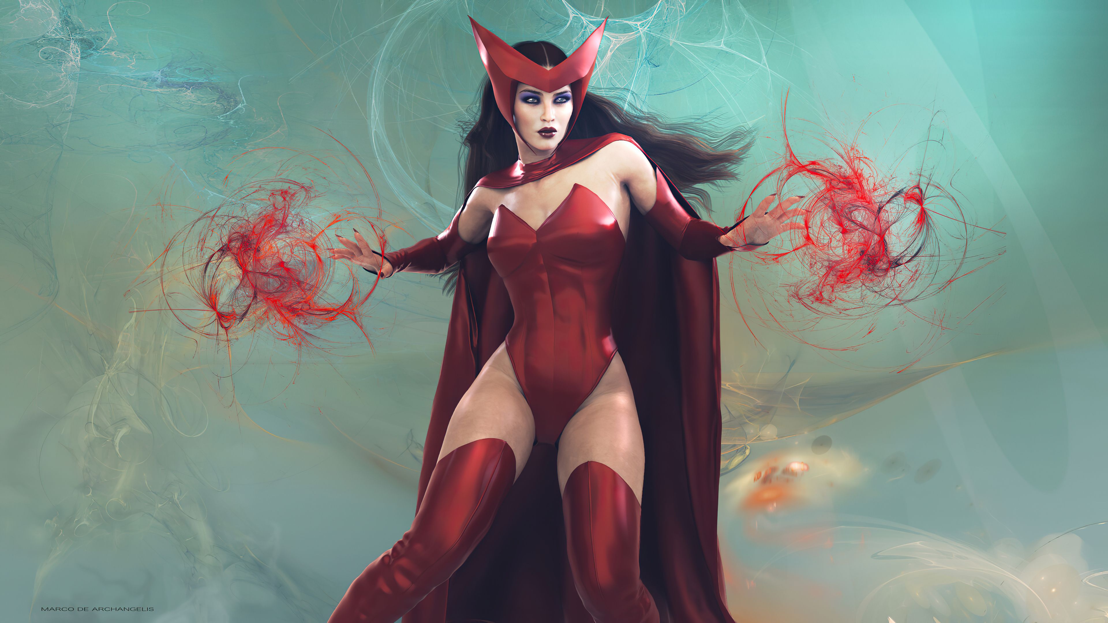 3840x2160 Scarlet Witch Girl 4k Hd Superheroes 4k Wallpaper Image Background Photo And Picture