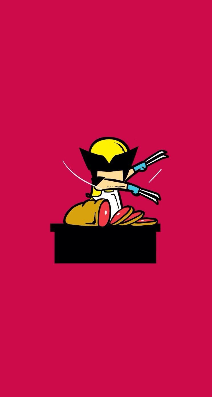 744x1392 Wolverine Butcher Icutmeat X Men Iphone Wallpaper