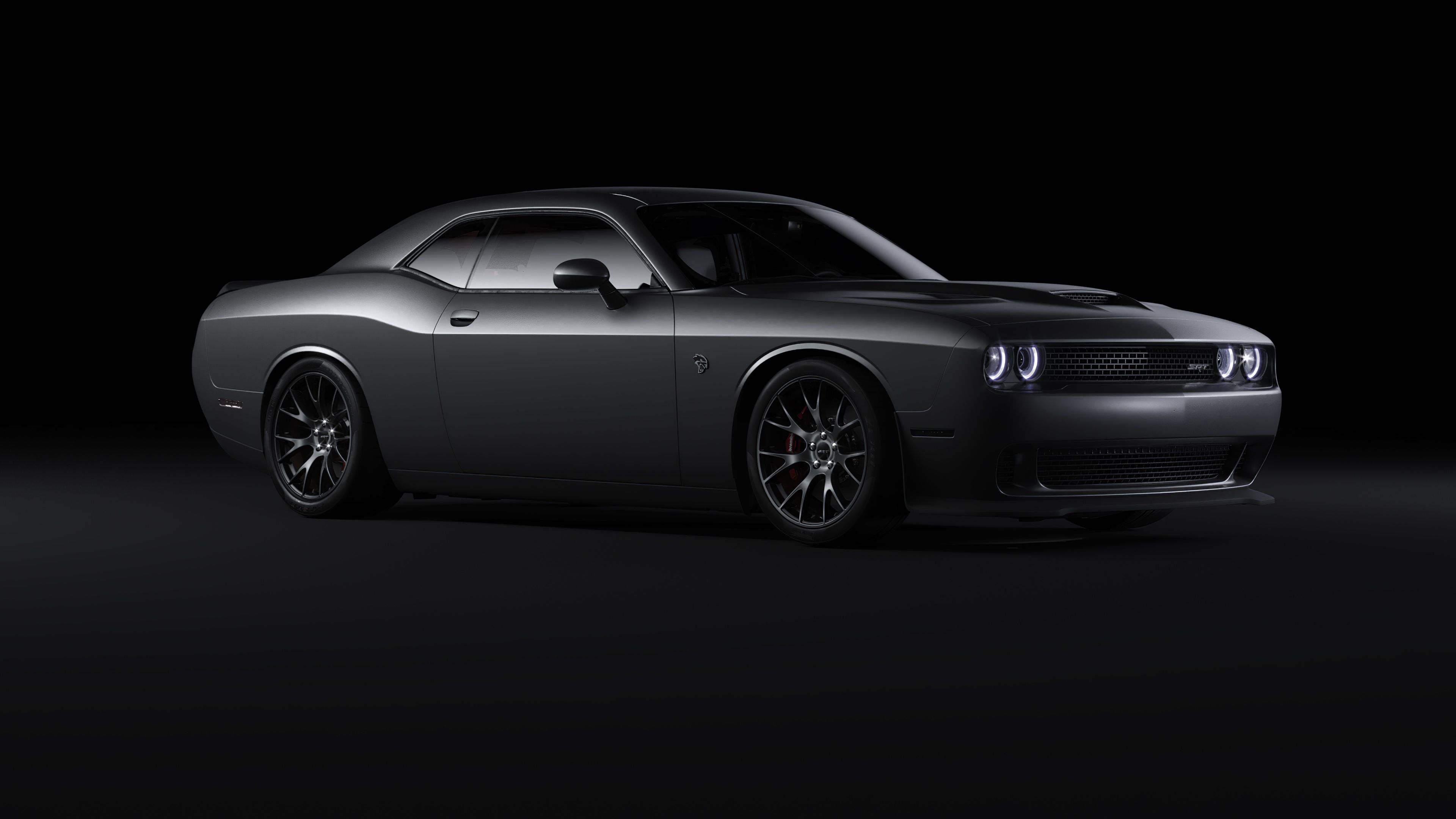 3840x2160 Black Dodge Challenger 4k Hd Cars 4k Wallpaper Image Background Photo And Picture