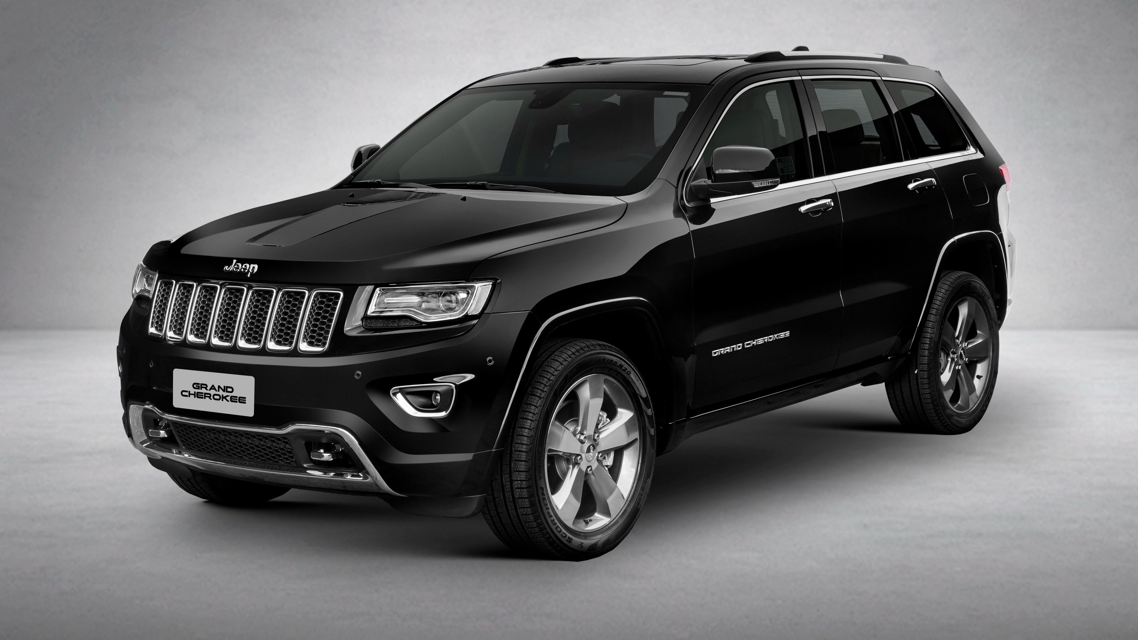 3840x2160 Download 3840x2160 Jeep Grand Cherokee Black Suv Side View Cars Wallpaper For Uhd Tv