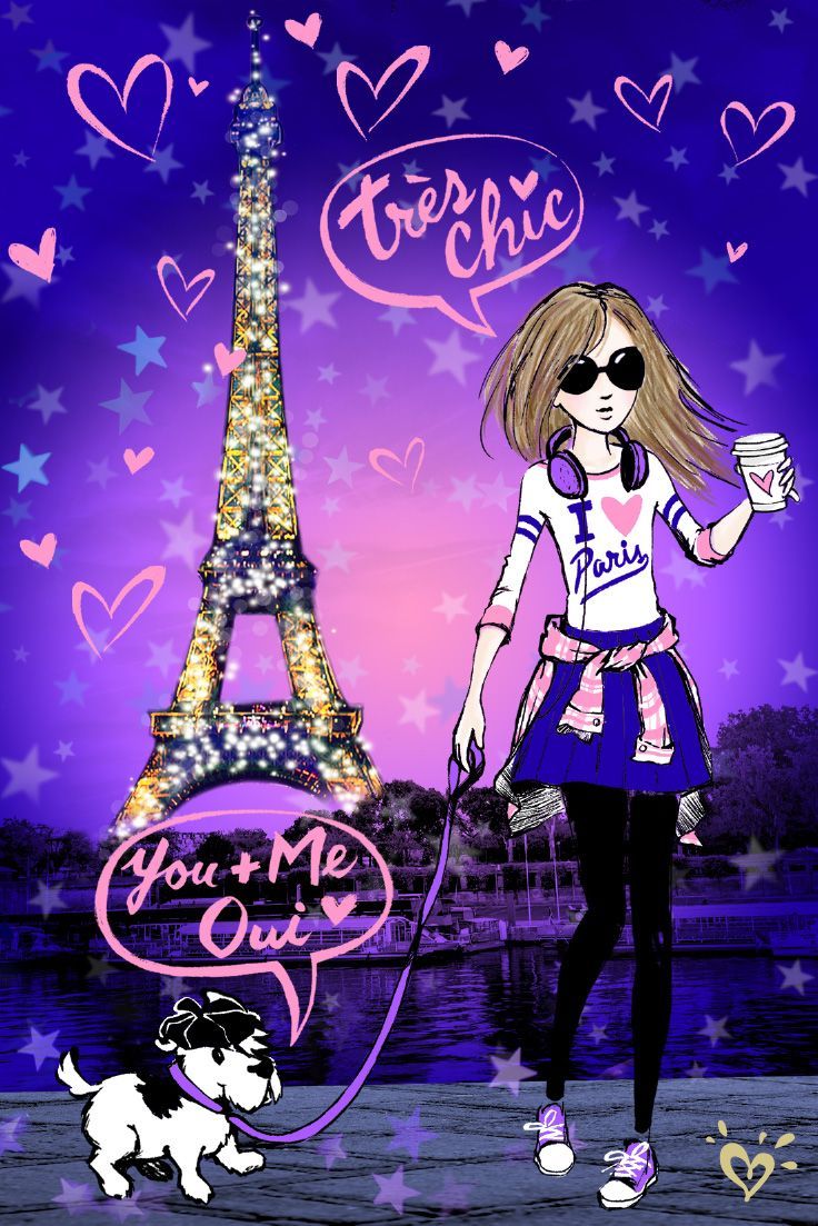 736x1103 Purple Cute Girly Paris Wallpaper Iphone 2022 3d Iphone Wallpaper