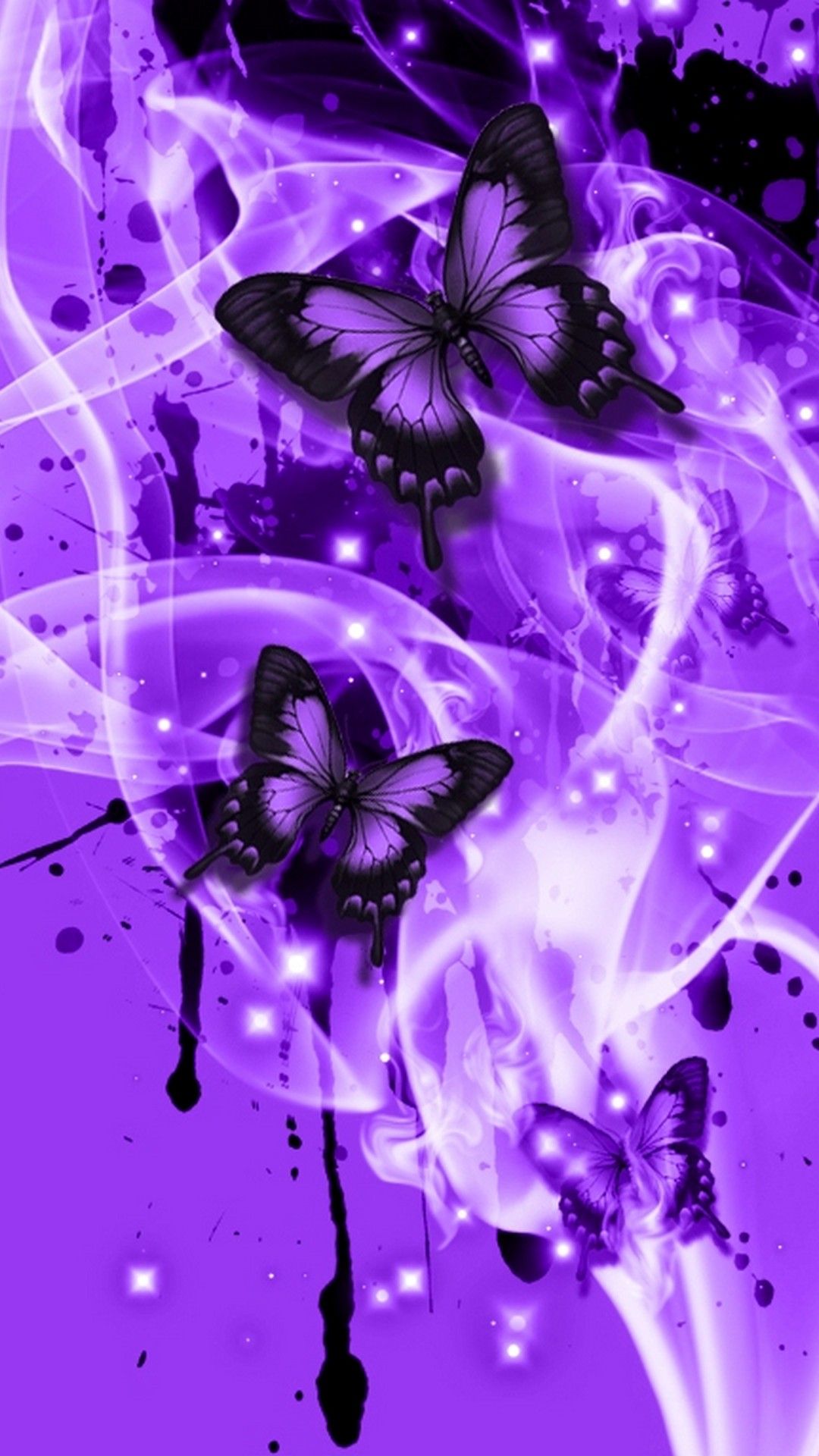 1080x1920 Iphone 8 Wallpaper Cute Butterfly Resolution Purple Wallpaper Iphone Butterfly 1080x1920 Download Hd Wallpaper