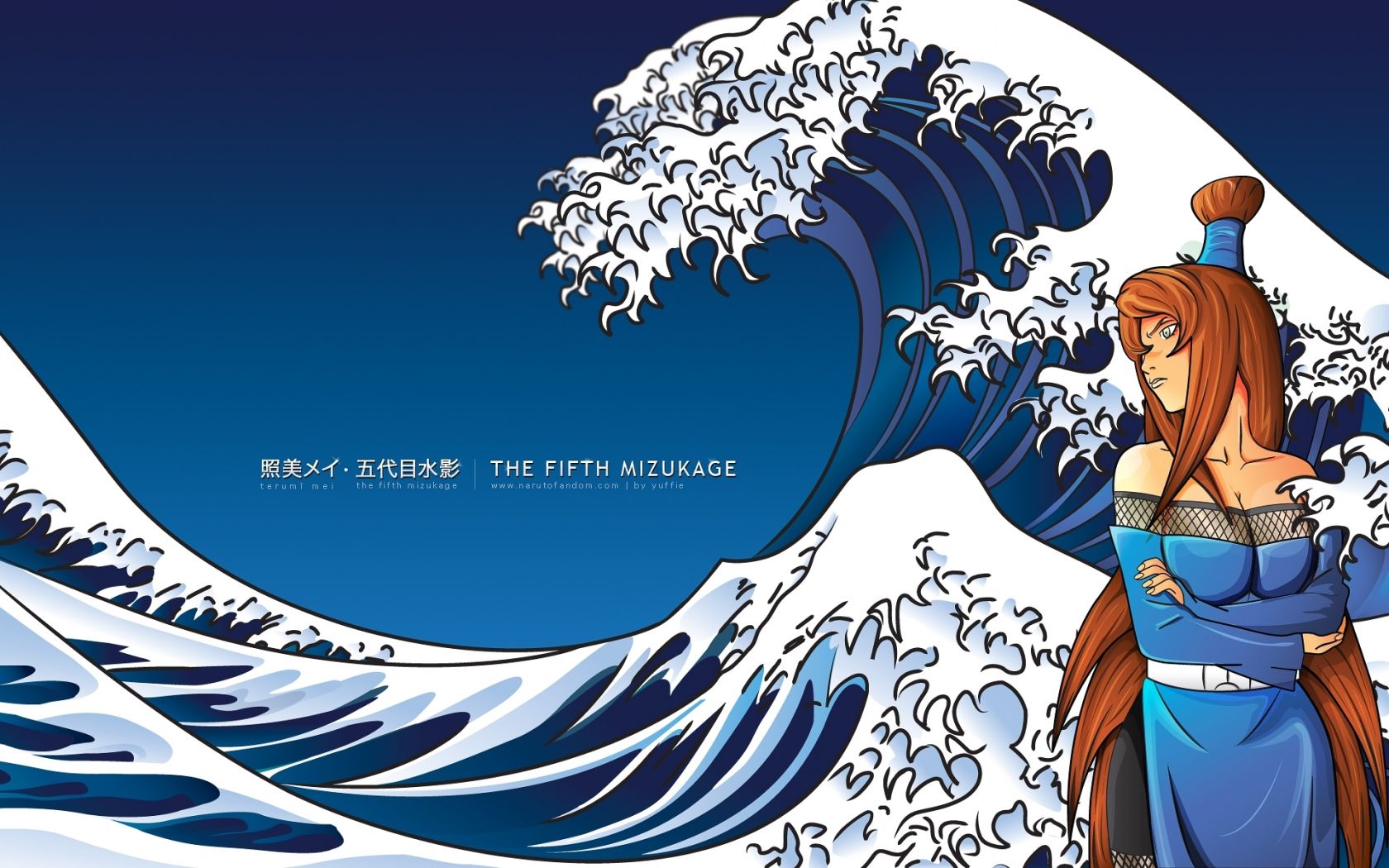 1680x1050 Free Download Waves Naruto Shippuden Mizukage Mei Terumi The Great Wave Off 1920x1200 For Your Desktop Mobile Tablet Explore Mizukage Wallpaper Mizukage Wallpaper