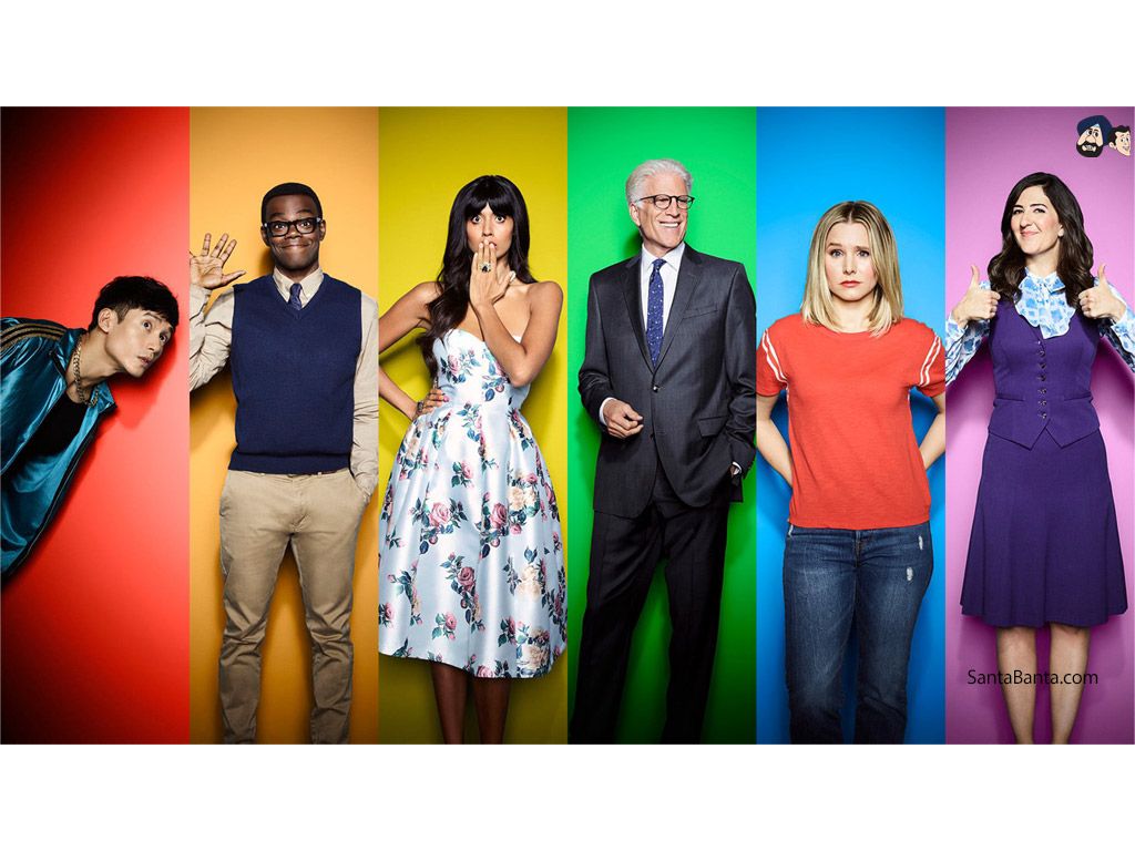 1024x768 The Good Place Wallpaper