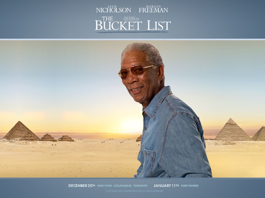 1024x768 Morgan Freeman Morgan Freeman In The Bucket List Wallpaper
