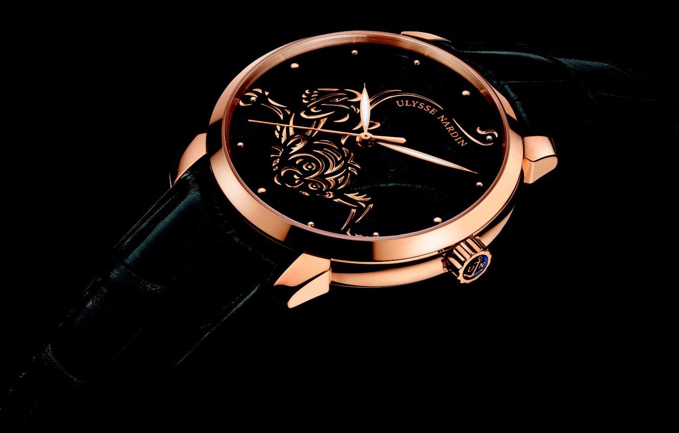 1332x850 Wallpaper Time Watch Watch Ulysse Nardin Chronometer Red Gold Series Characters Model Classico Year Of The Monkey Image For Desktop Section Hi Tech Download