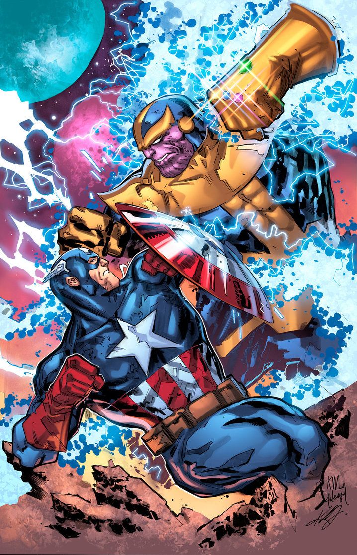 718x1114 Captain America Vs Thanos Infinity War