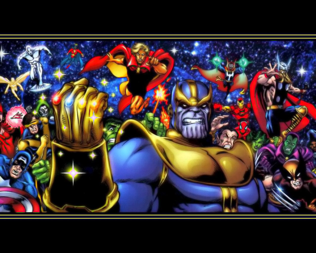 1280x1024 Thanos Wallpaper