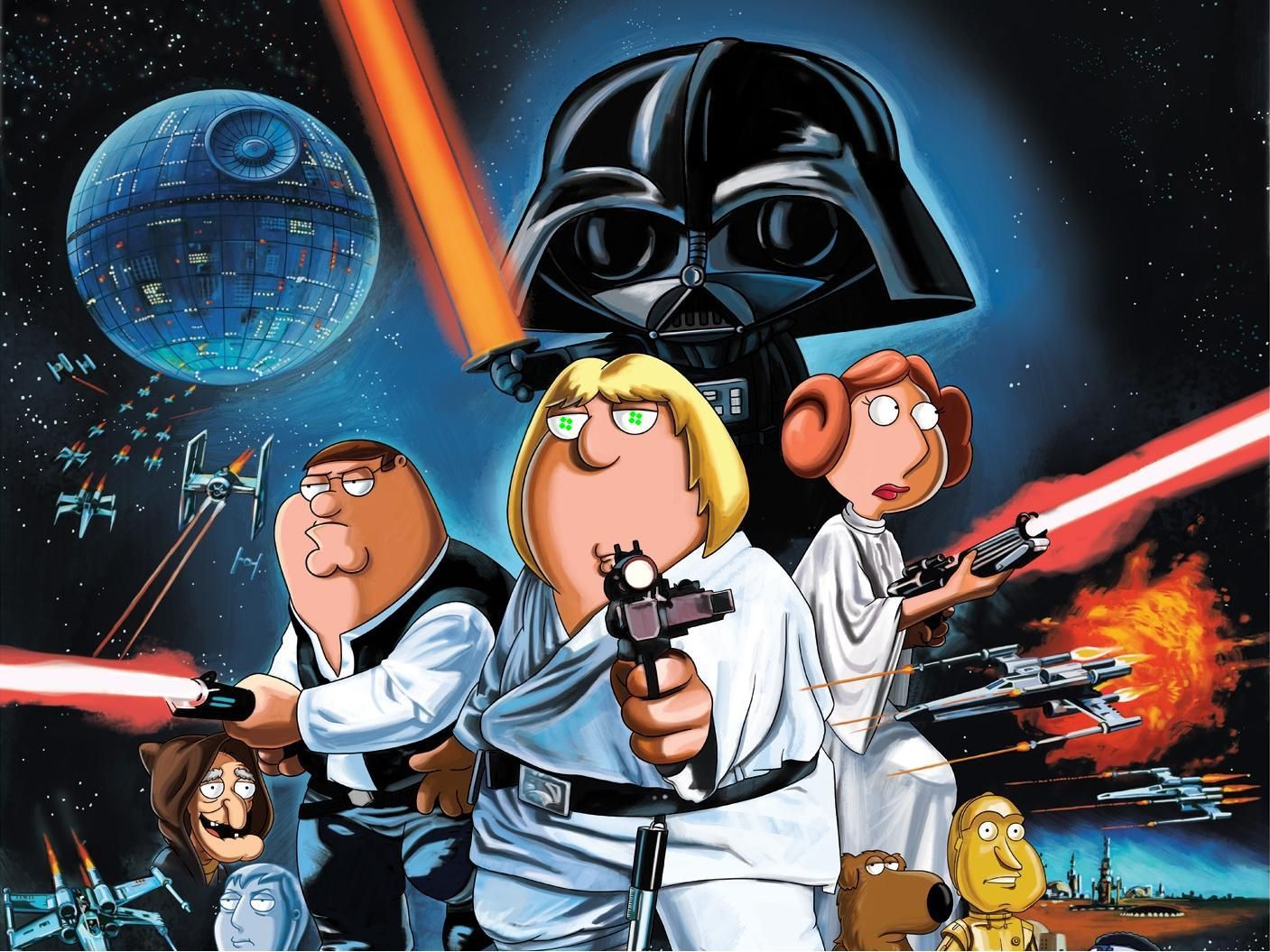 1407x1055 Family Guy Star Wars Poster 22721 32025 30011 20687