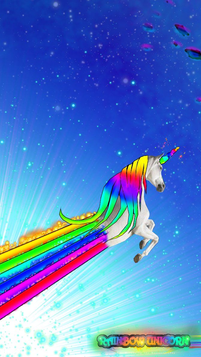 670x1191 Rainbow Unicorn Wallpaper For Android 3