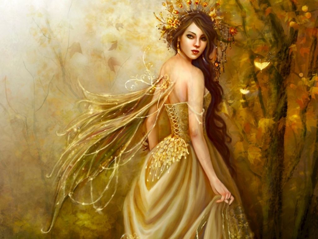 1024x768 Golden Butterfly Fairy Background Wallpaper Fairy Background