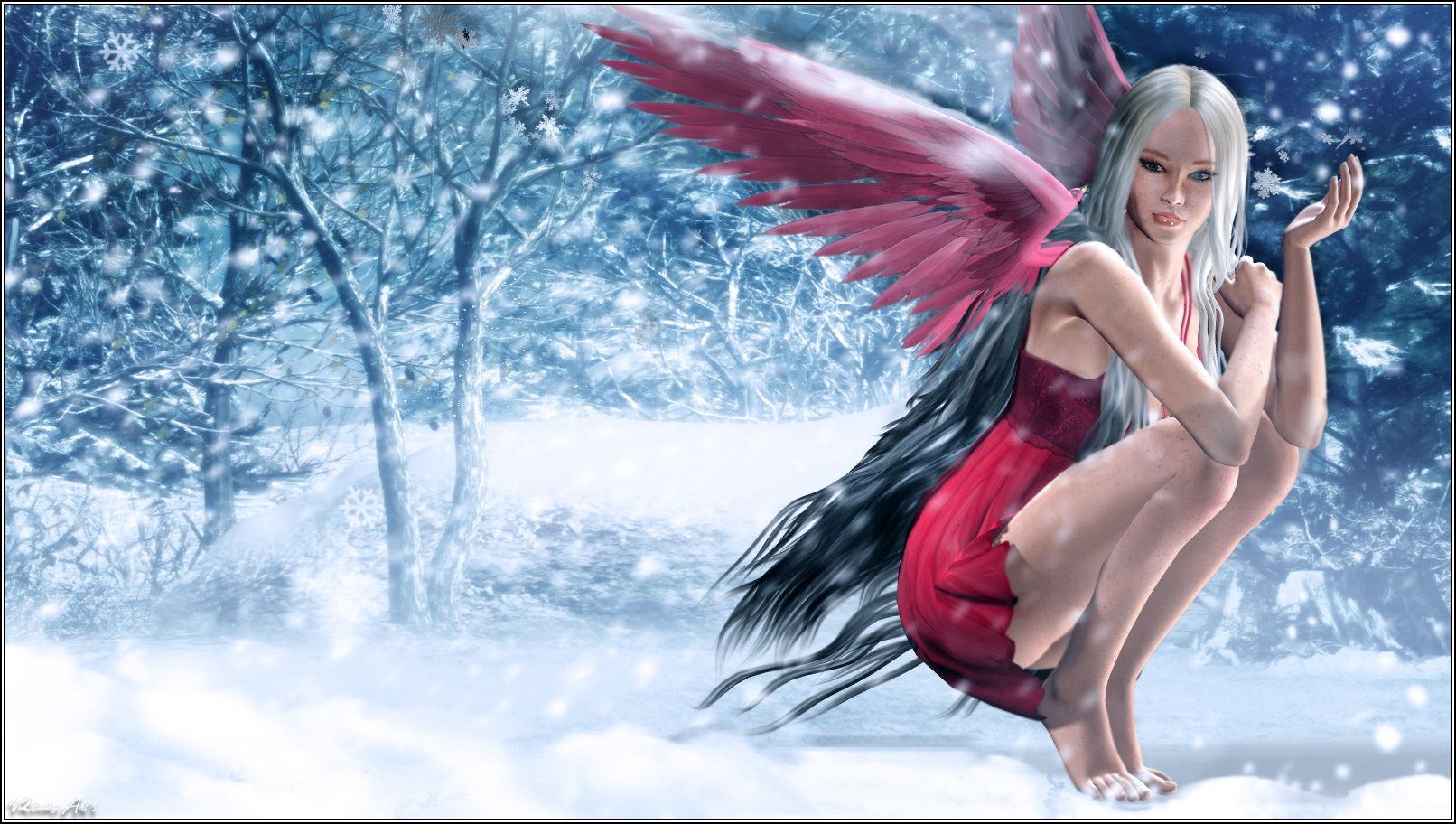 1612x912 Fantasy Wallpaper Fairy Hd Resolution For Desktop Image