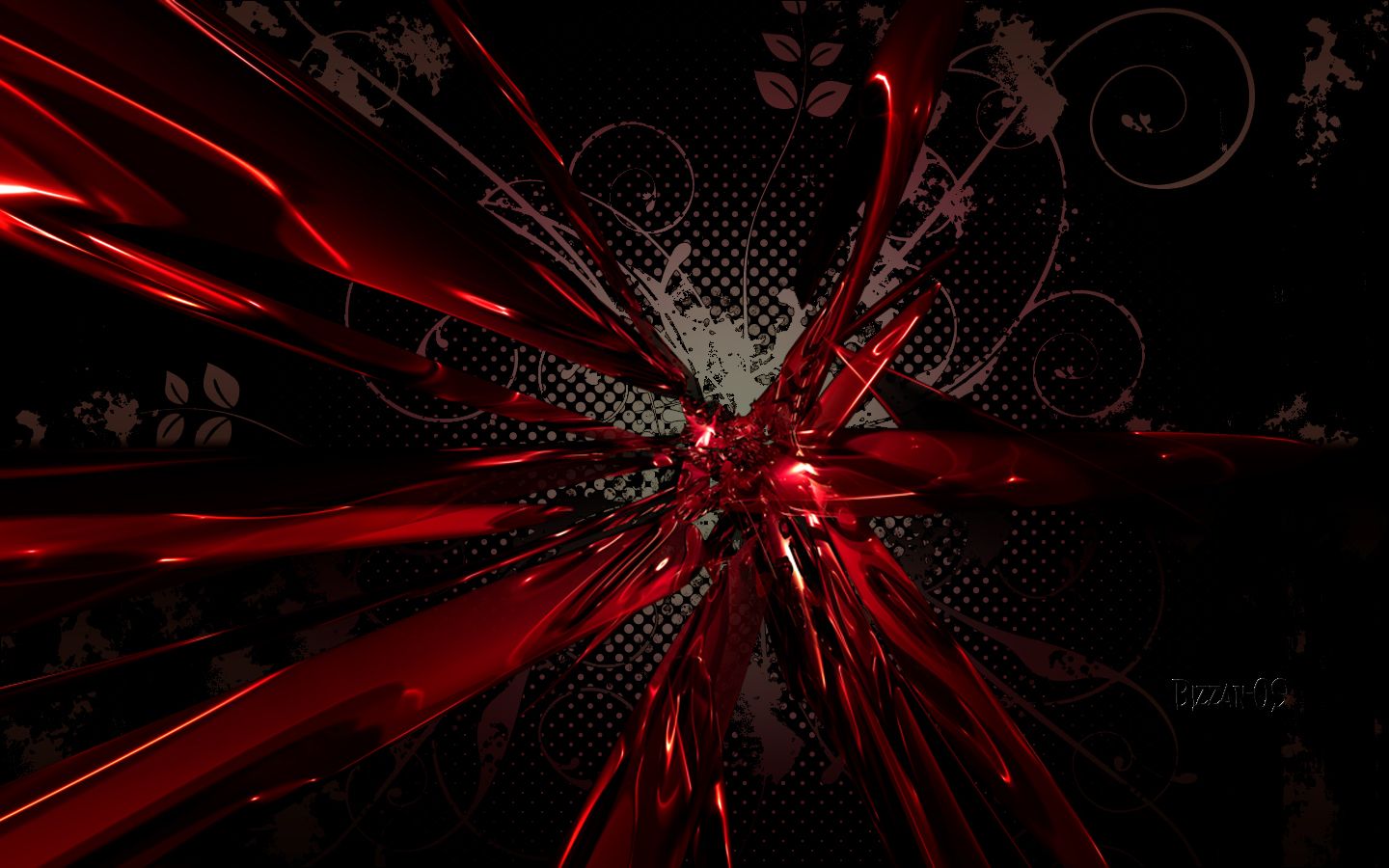 1440x900 Red Abstract Image Wallpaper Wallpaper