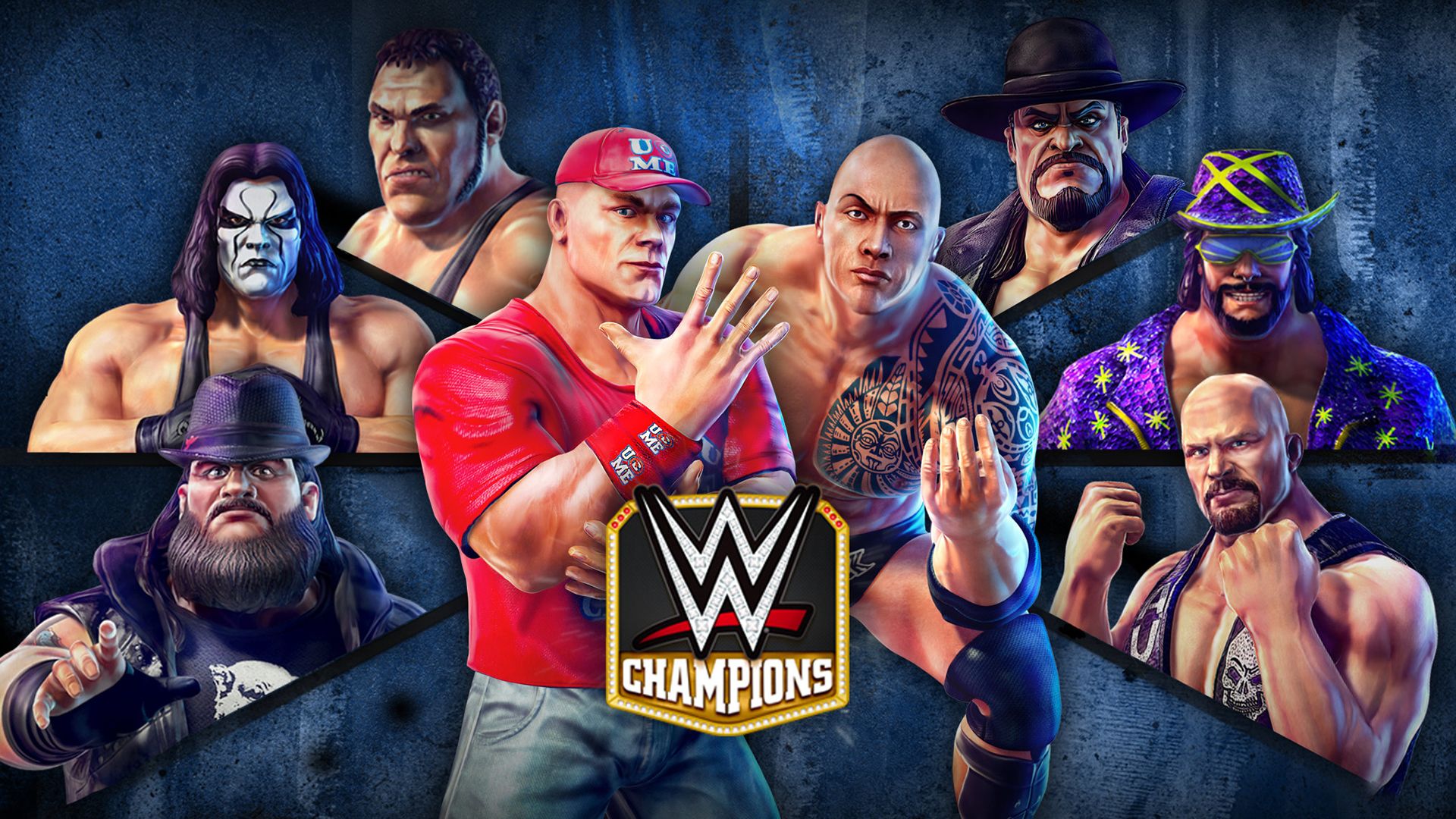 1920x1080 Wwe Champions Wallpaper Mobile Game Puzzle Rpg